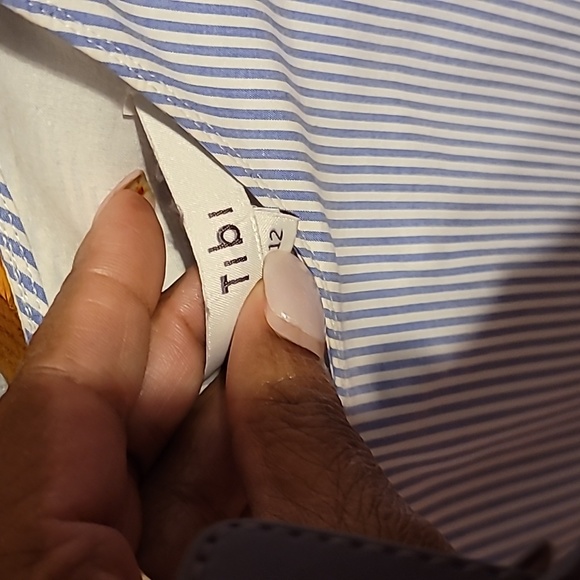 Tibi long sleeves stripe dress - Picture 7 of 8